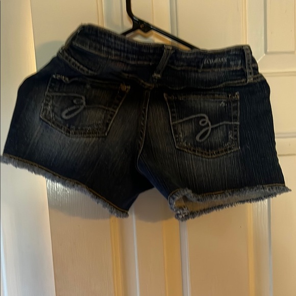 Denim Cutoff Shorts - Picture 2 of 2